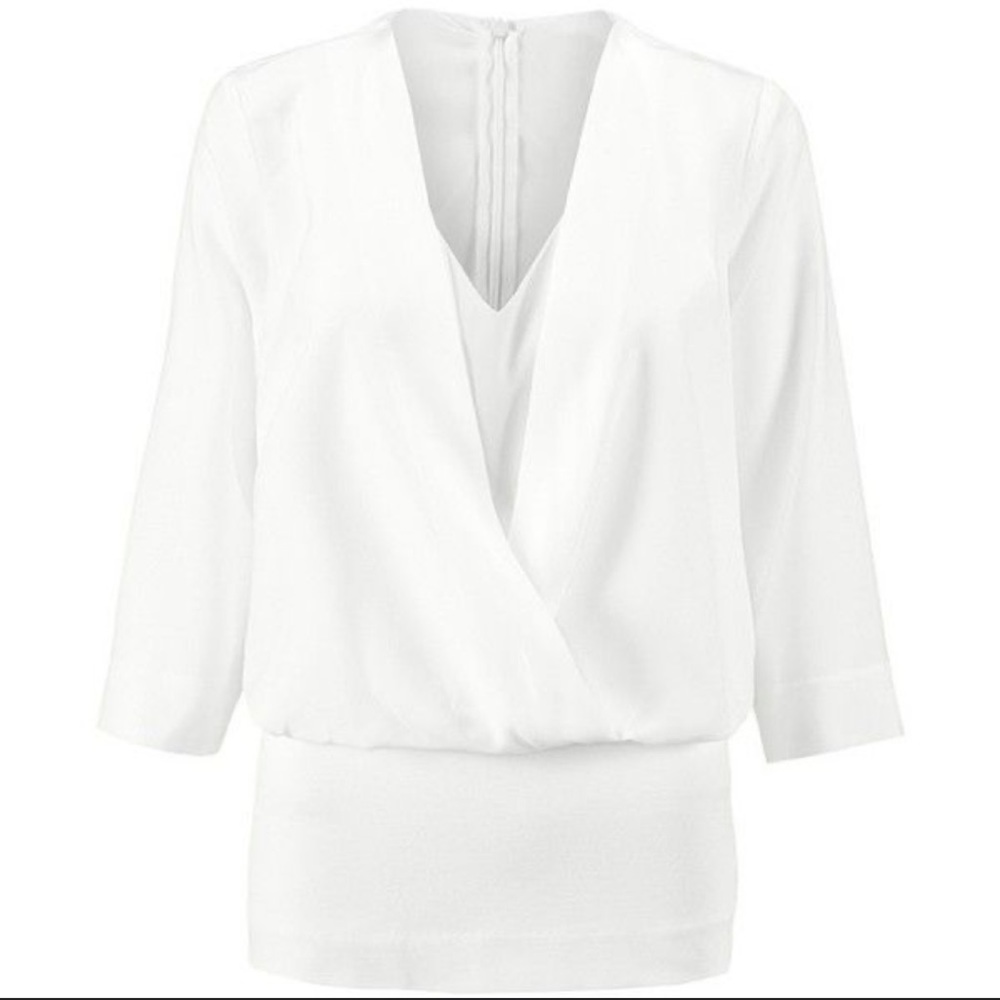 CAbi White Blouse